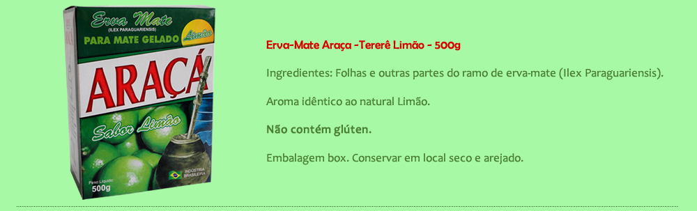 Erva mate Araça Limão