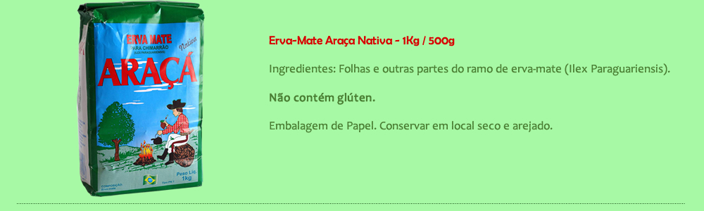 Erva mate araça nativa